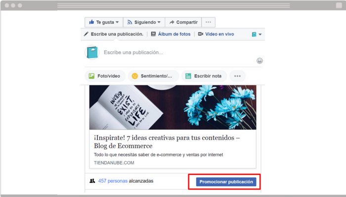 Botón Promocionar 1